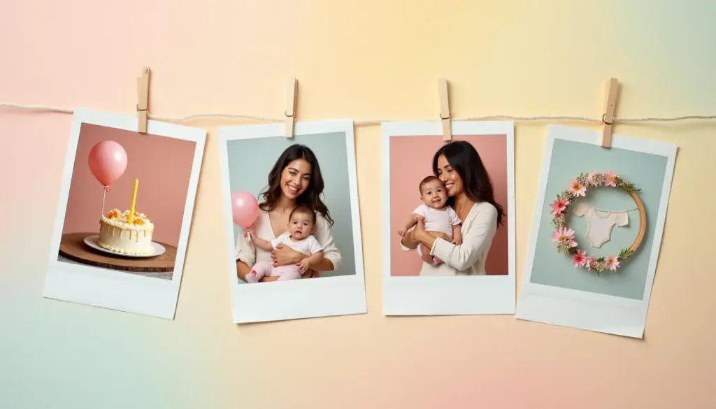40 Ideias de Festa de Aniversario Decoracao 1 Mes Simples e Fofas