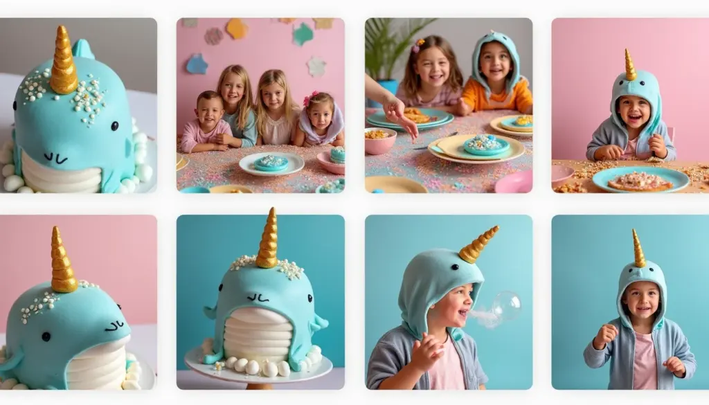 30 Ideias Para Uma Festa Infatil Baleia Narval Mágica e Encantadora
