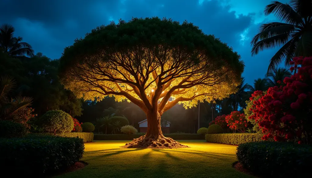 47 ideias de iluminacao de paisagismo (arvores) para arrasar